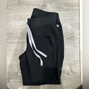Figs Zamora Jogger Scrub Pants. XSmall. Black.